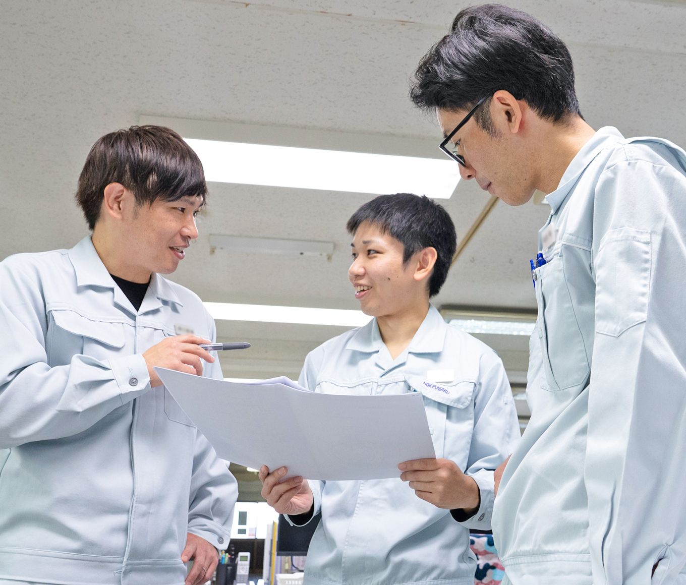 業務中の様子①