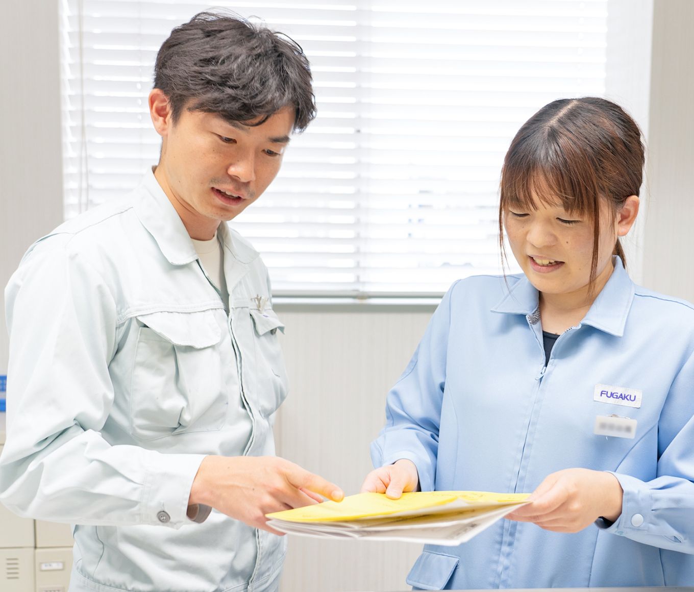 業務中の様子①