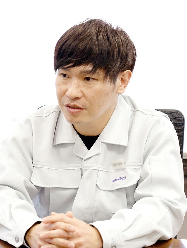 静岡工場 技術部 設備技術課 電気設計担当 T.S.さんのインタビューページへ遷移します